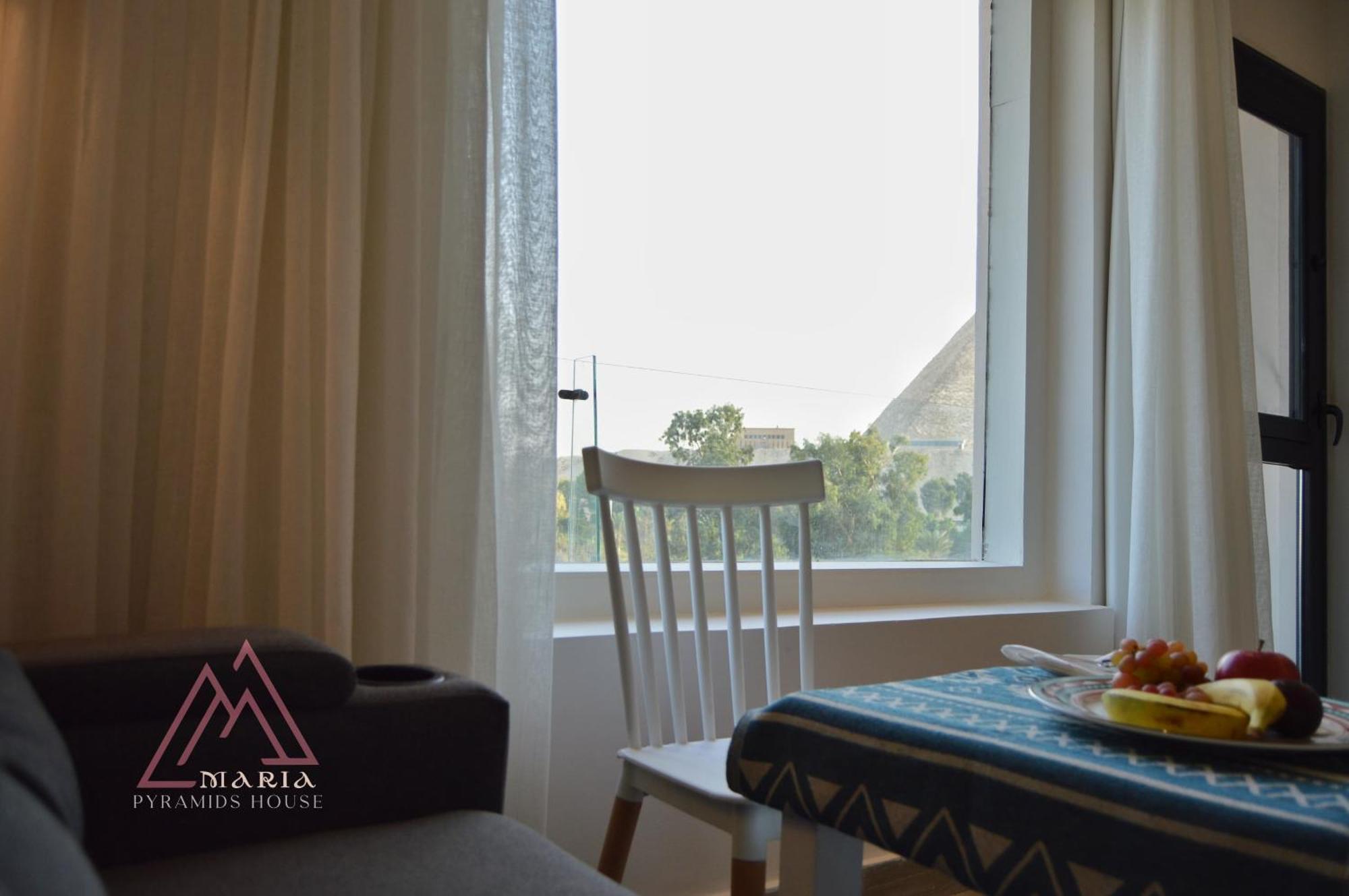 Maria Pyramids House Hotel Kafrat al Jabal ภายนอก รูปภาพ