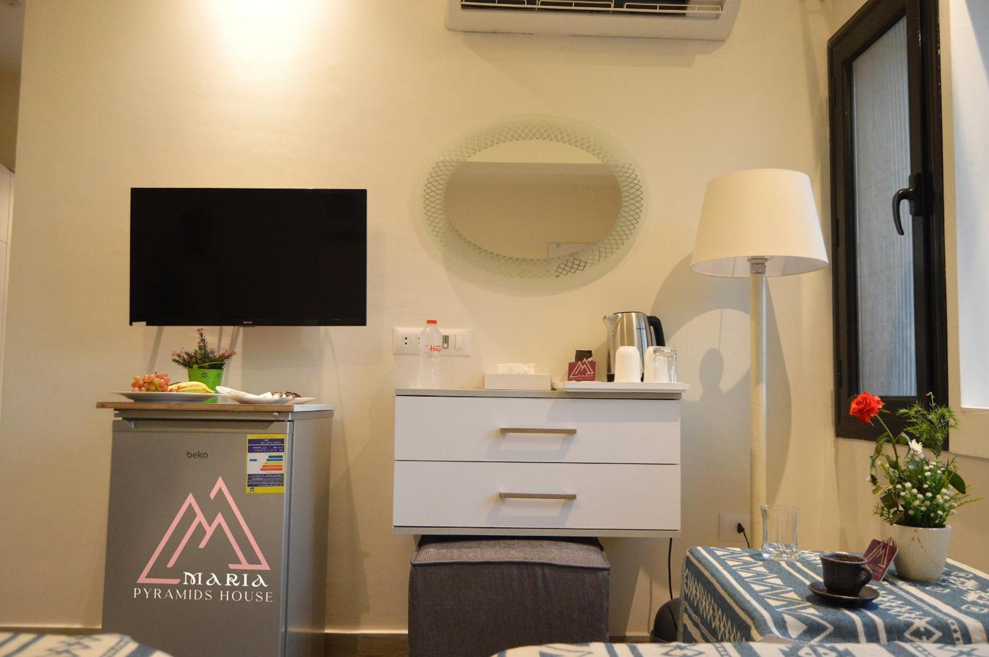 Maria Pyramids House Hotel Kafrat al Jabal ภายนอก รูปภาพ