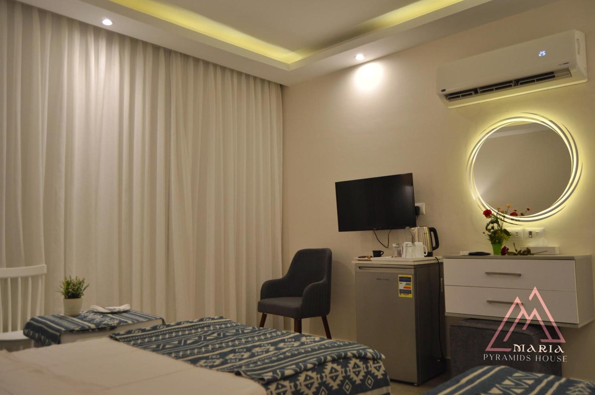 Maria Pyramids House Hotel Kafrat al Jabal ภายนอก รูปภาพ