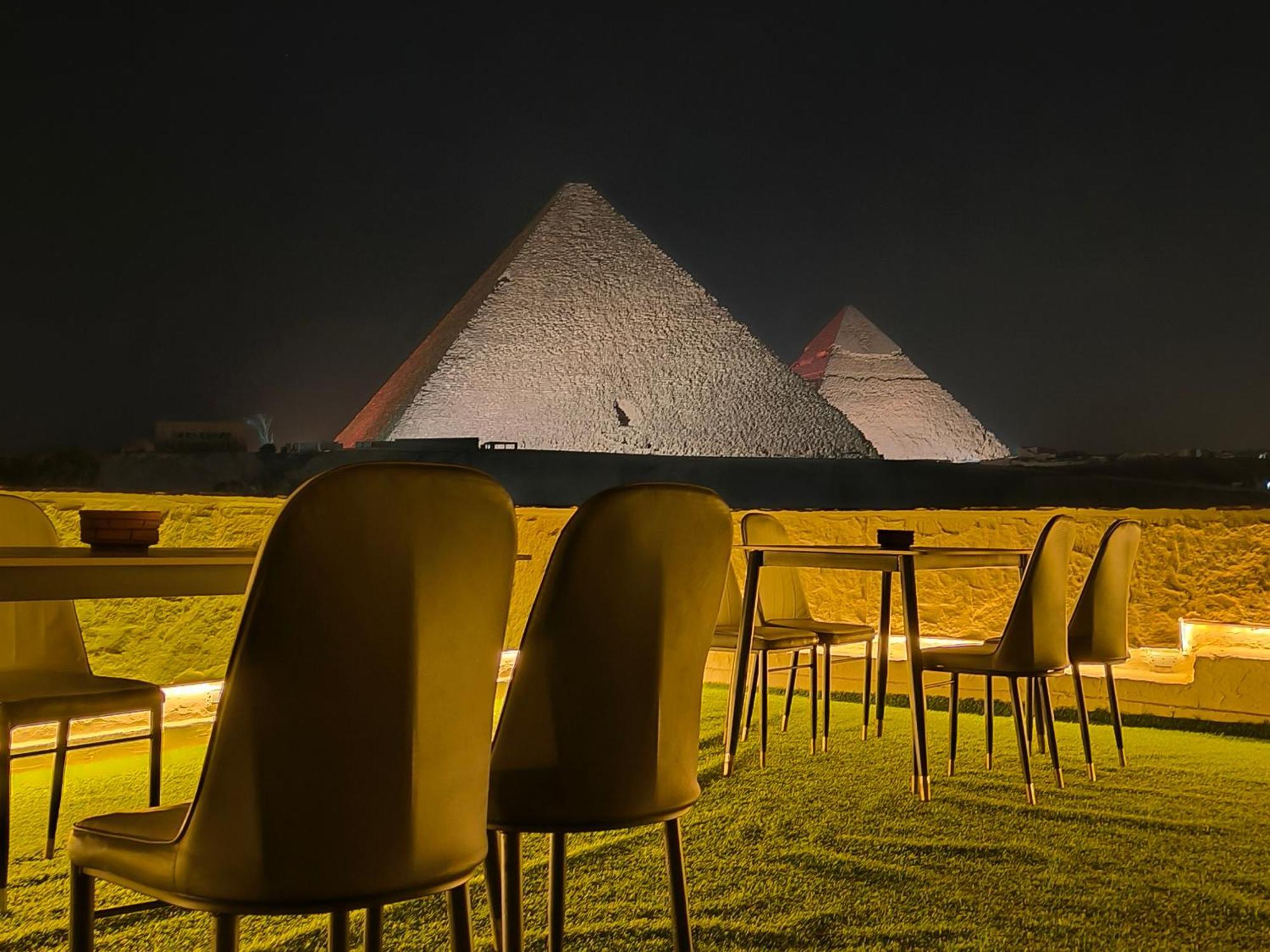 Maria Pyramids House Hotel Kafrat al Jabal ภายนอก รูปภาพ